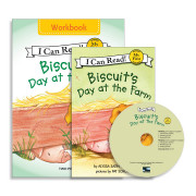 I Can Read ! My First -18 Set / Biscuit's Day At the Farm (Book+CD+Workbook)