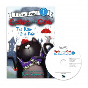 An I Can Read Book ICR Set (CD) 1-87 : Splat the Cat: Rain is a Pain (Paperback Set)