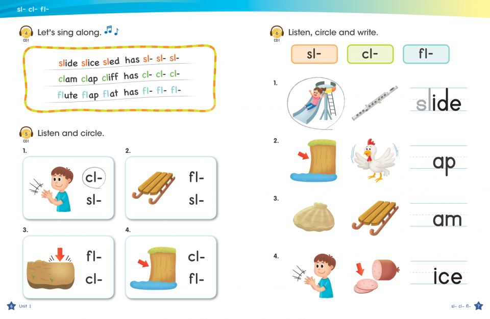 Fly Phonics 4 / Student Book with CD(2)+CD-ROM(1) 