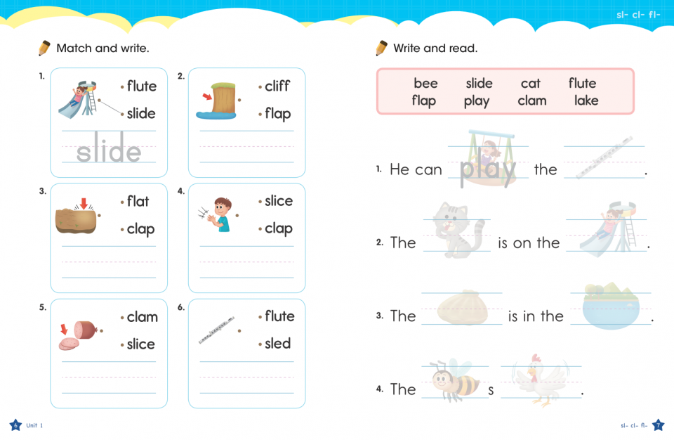 Fly Phonics 4 / Workbook 