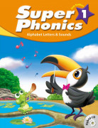 Super Phonics (2ED) 1 : Student Book with Hybrid CD (Alphabet Letters & Sounds)