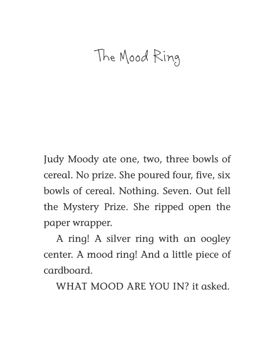 Judy Moody 04 / Judy Moody Predicts the Future