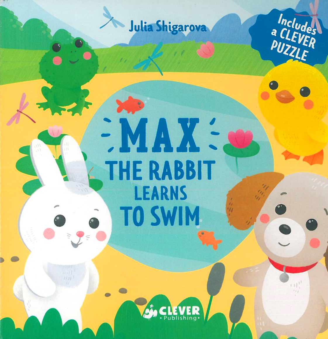 Max The Rabbit Learns To Swim