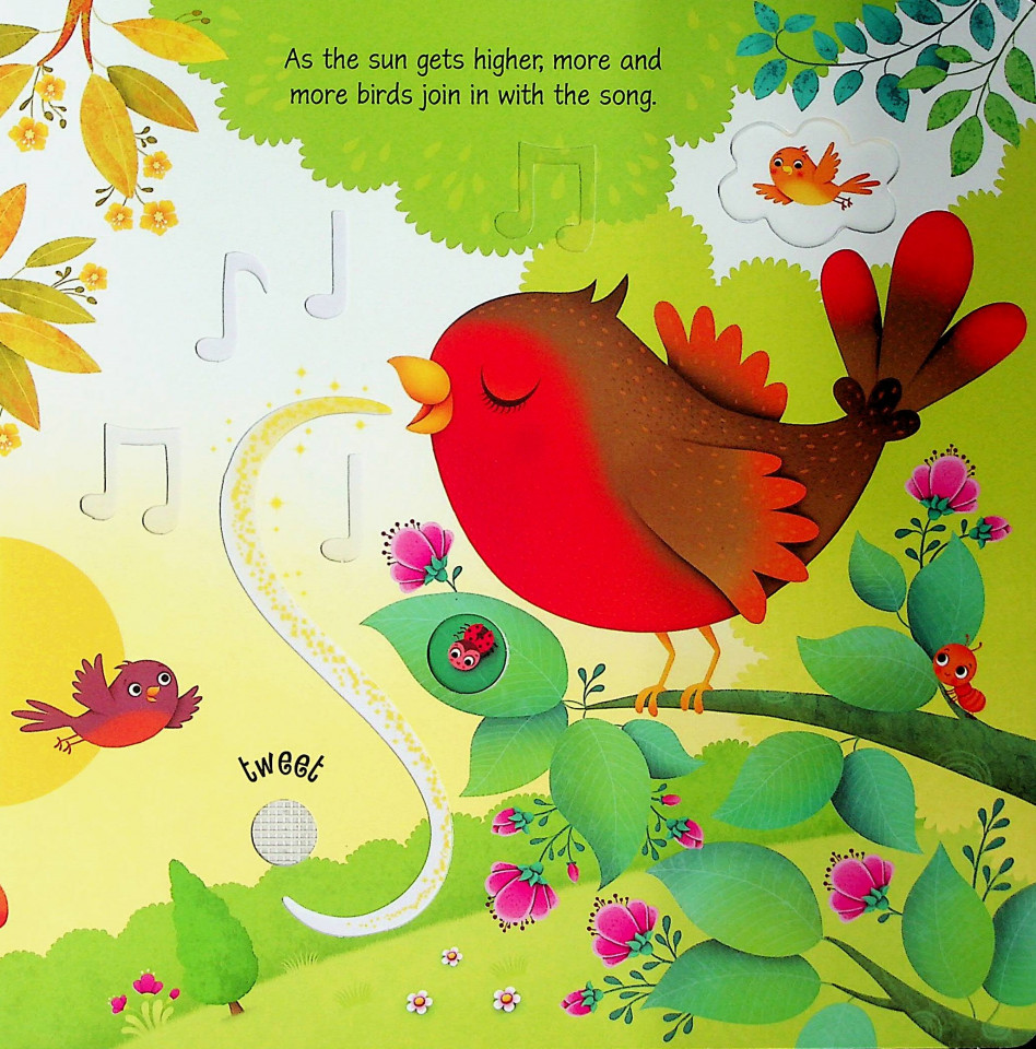 Usborne Touchy Feely Garden Sounds (Sound Panel)