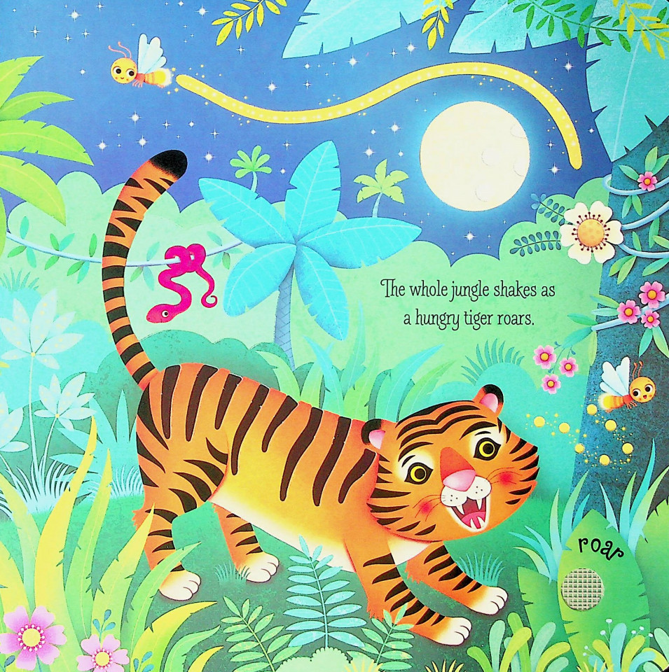 Usborne Touchy Feely Jungle Sounds (Sound Panel)
