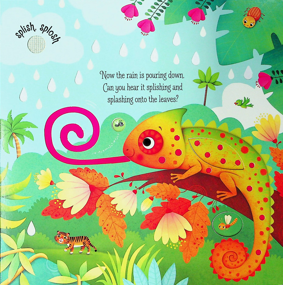 Usborne Touchy Feely Jungle Sounds (Sound Panel)