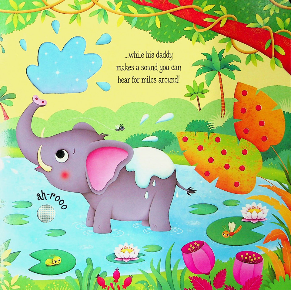 Usborne Touchy Feely Jungle Sounds (Sound Panel)