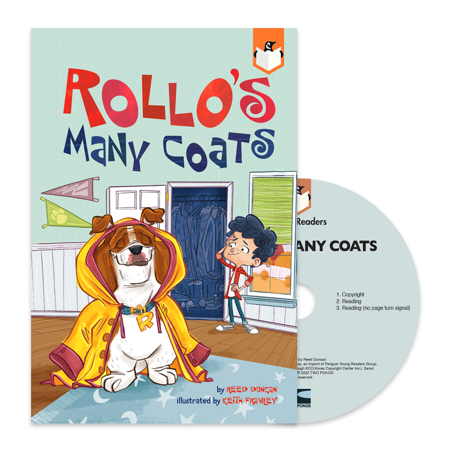 Penguin Bridge Readers 18 / Rollo's Many Coats (Book+CD+QR)