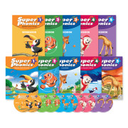 [풀세트] Super Phonics 1~5 Set / SB+WB (2nd Edition)