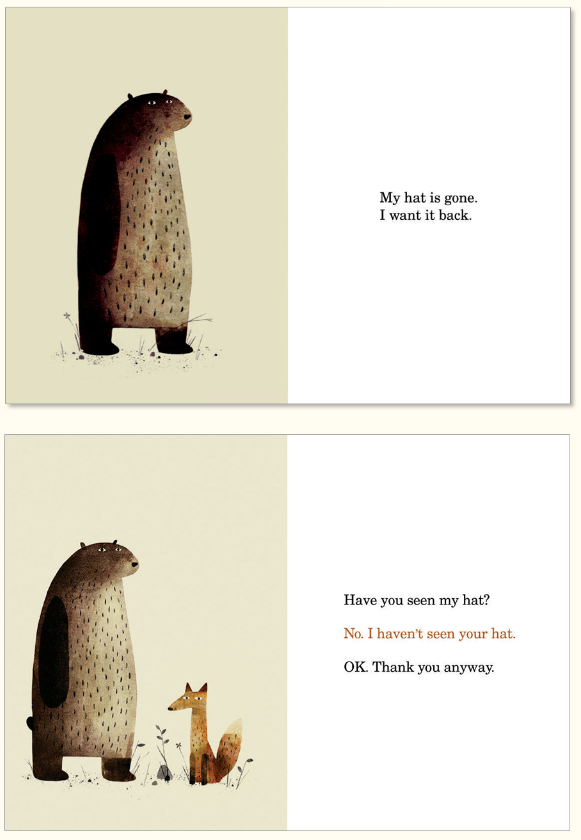 풀세트 Pictory Jon Klassen (존클라센) Hat 3종 세트 