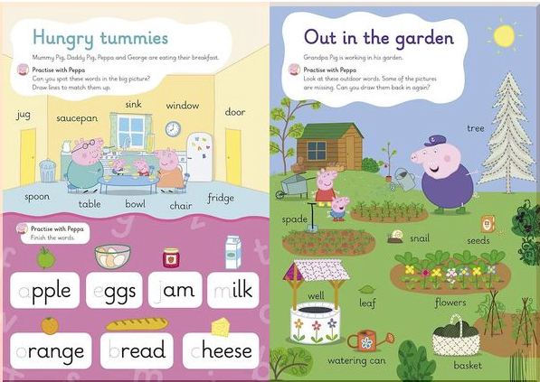 Peppa Pig: Practise with Peppa: Wipe-Clean First Words