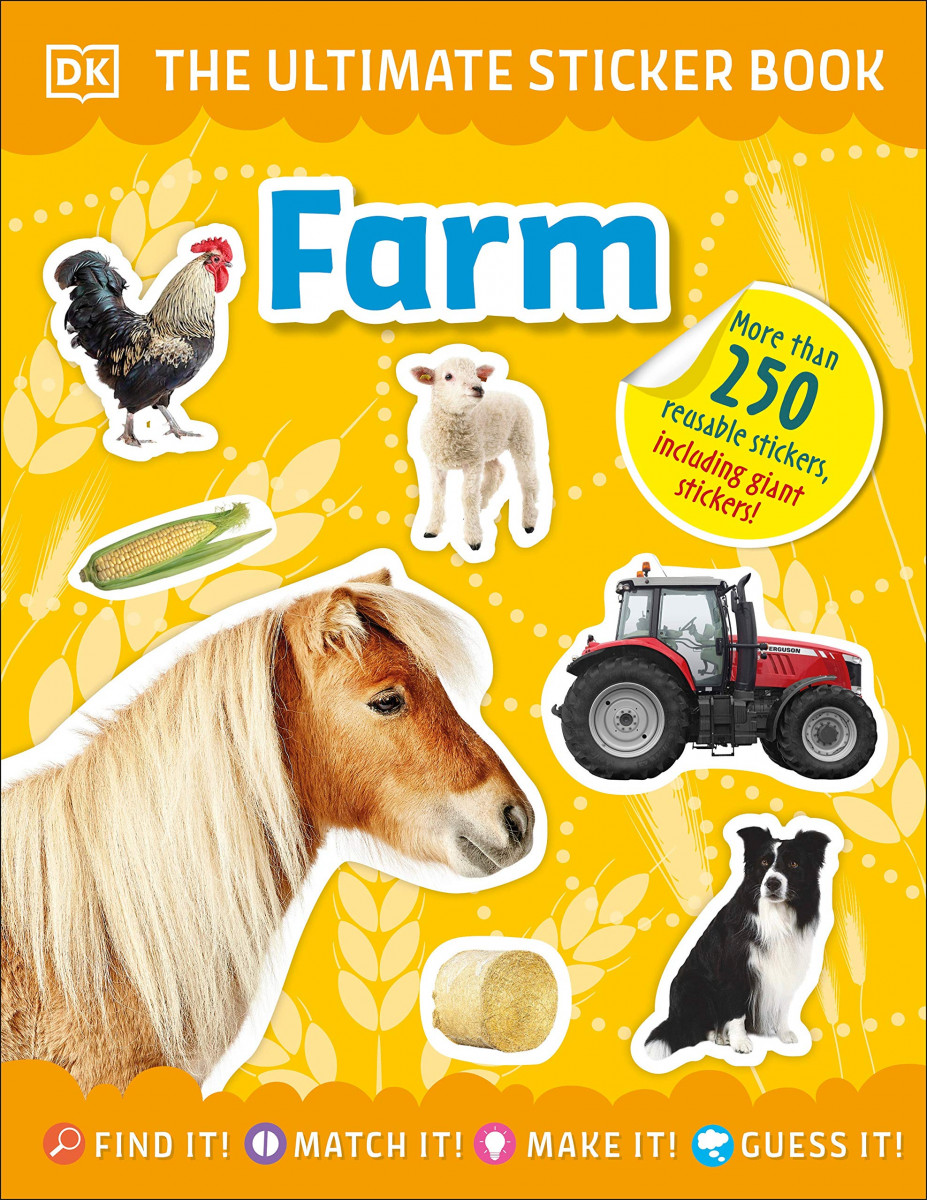 The Ultimate Sticker Book: Farm