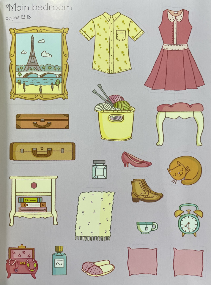 Usborne First Sticker Book: Doll's House