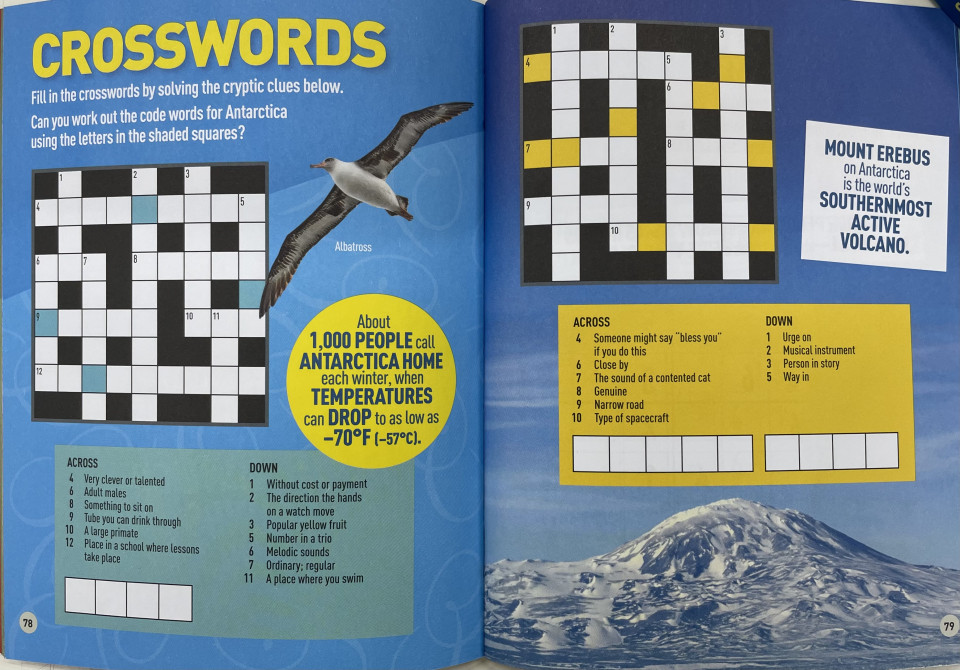 National Geographic Kids Puzzle Book of the World