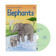Usborne First Reading Level 4-15 Set / Elephants (Book+CD)