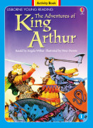 Usborne Young Reading Level 2-01 Set / The Adventures of King Arthur (Workbook+CD)
