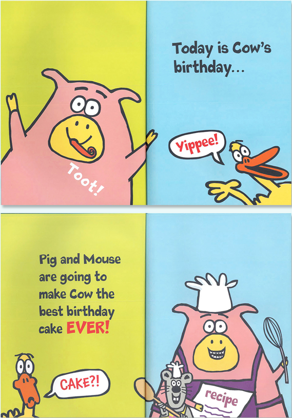 Giggle Gang : A Birthday for Cow! (HRD)