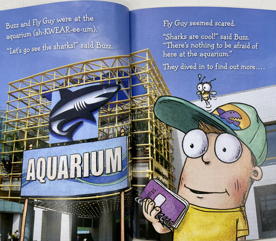 Scholastic Reader Level 2 / Fly Guy Presents: Sharks