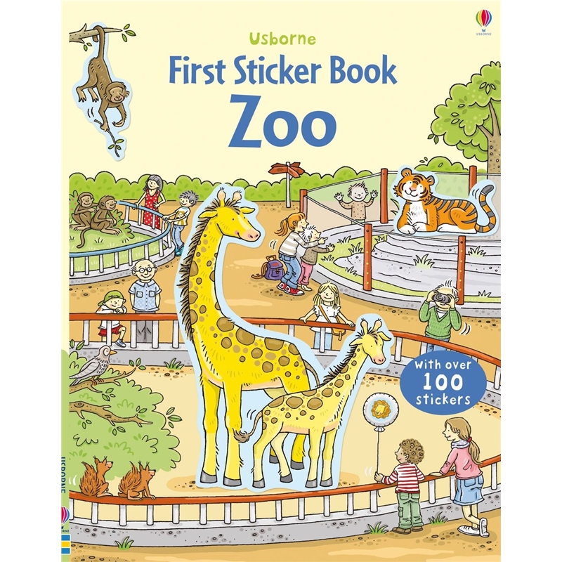 Usborne First Sticker Book Zoo