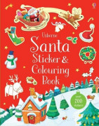 Usborne Sticker & Colouring Book / Santa (2017)