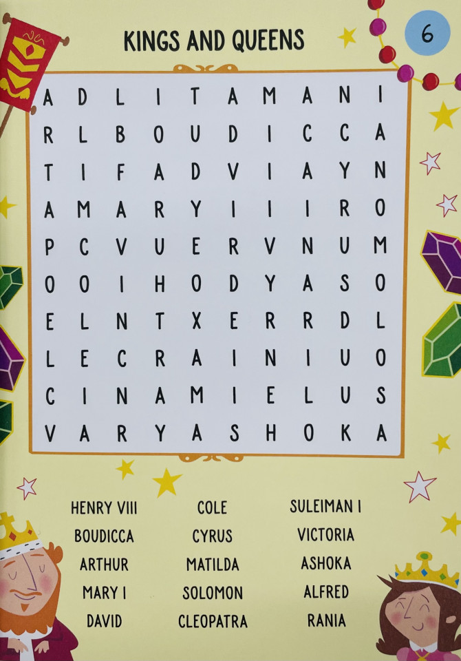 Usborne minis Wordsearches