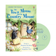 Usborne First Reading Level 4-07 Set / The Town Mouse & the Country Mouse (Book+CD)